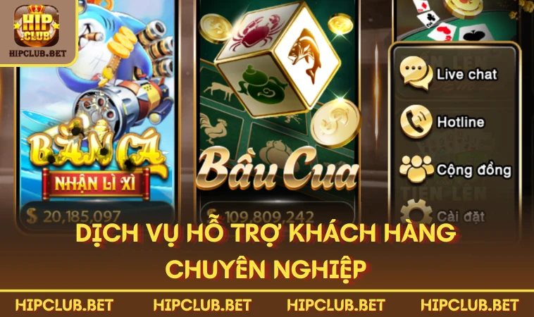 Dịch vụ hỗ trợ khách hàng chuyên nghiệp